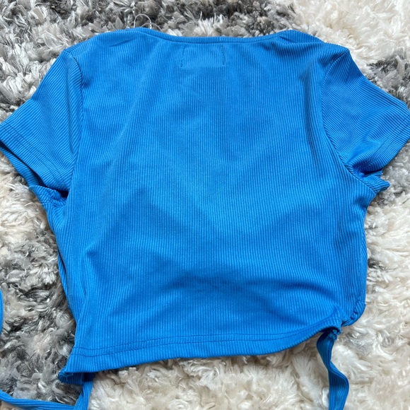 Princess Polly Aiden Blue Top - Picture 6 of 7